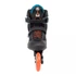 K2 VO2 S 90 Pro black/blue/orange görkorcsolya szemből