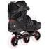 Powerslide Hardcore HC EVO Pro 90 Trinity black/red freeskate görkorcsolya hátulról