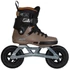 Powerslide NEXT EDGE 150 Brown Trinity Off Road terep görkorcsolya oldalról