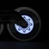 Powerslide Graphix LED white 125mm/85A feliratozható grafikus görkorcsolya kerék világítása